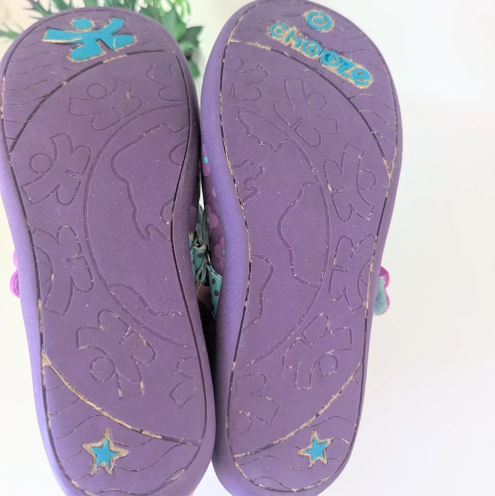 ⭐Purple Chooze Mary Jane Shoes Size 1⭐ - Picture 6 of 7